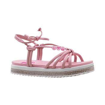 Sandalia-Rosa-Kids-Tags-Emoticons-Lateral-|-Molekinha-Tamanho--25---Cor--ROSA-0